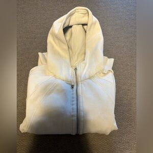 Lulu Lemon Powder Blue Full zip oversized Scuba Hoodie